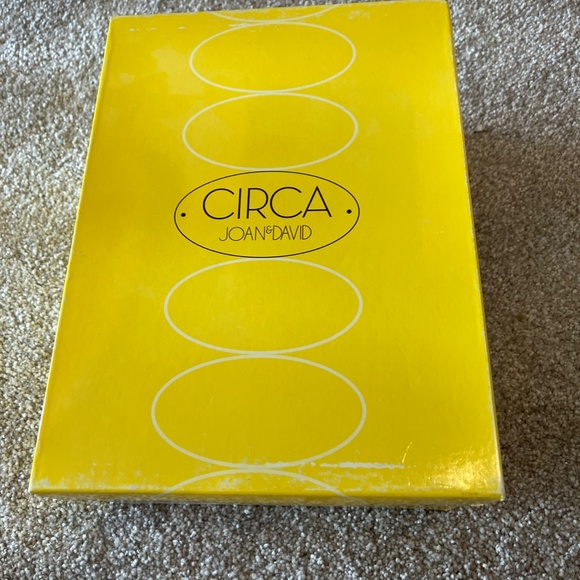 Circa Joan and David peep-toe red heels, 8 1/2, slightly worn in original box - Picture 3 of 9